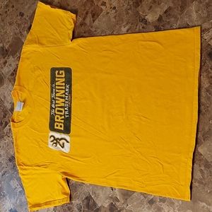 Browning tshirt, GUC, size Medium